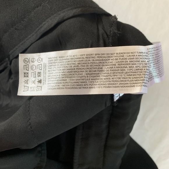 MNG Black Trousers Pants - Women's US Size 6, New with Tags - Picture 7 of 12